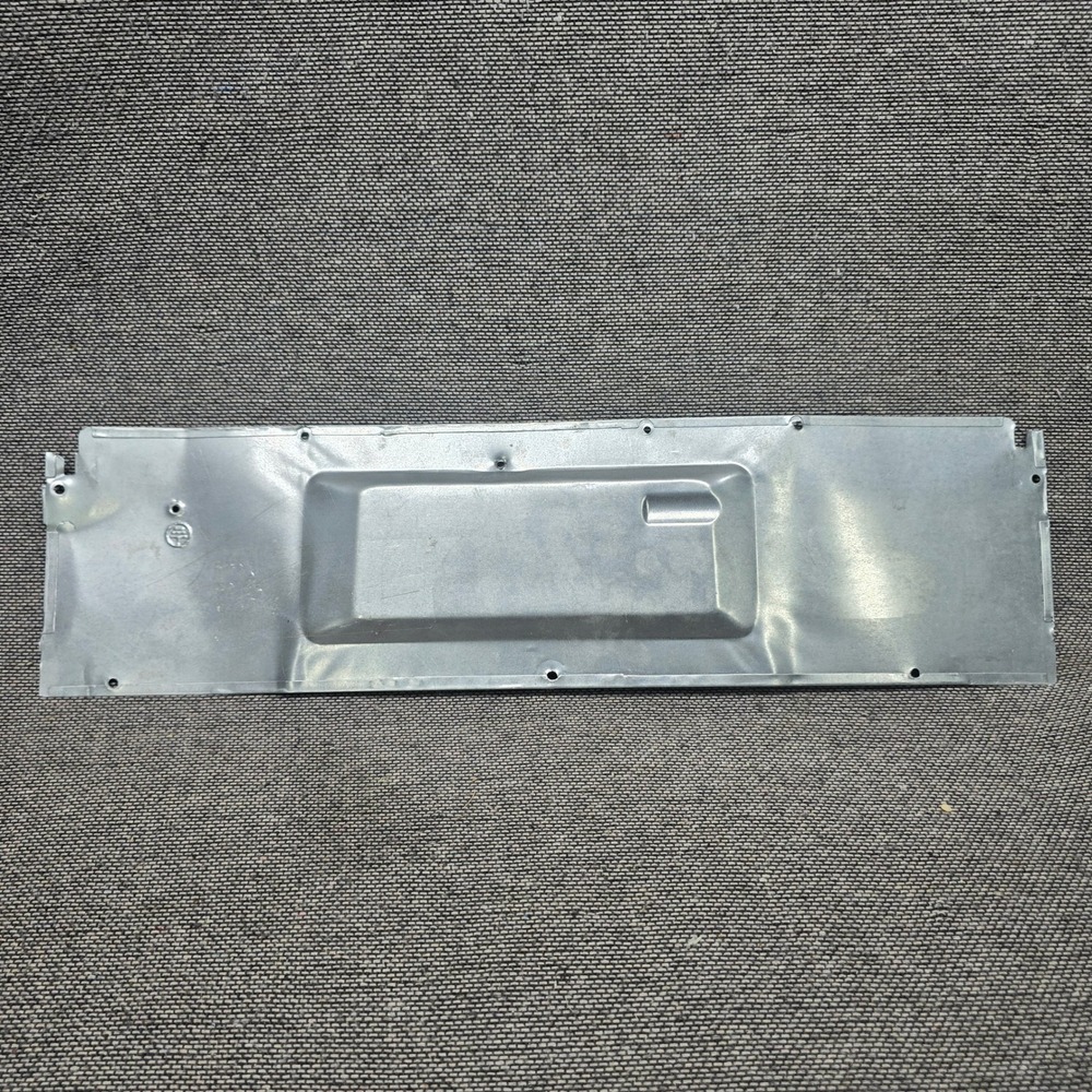 GE Dryer Control Panel Cover Back Plate Replacement Silver Good Metal Utility